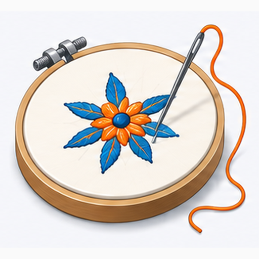 Icône Broderie Numérique