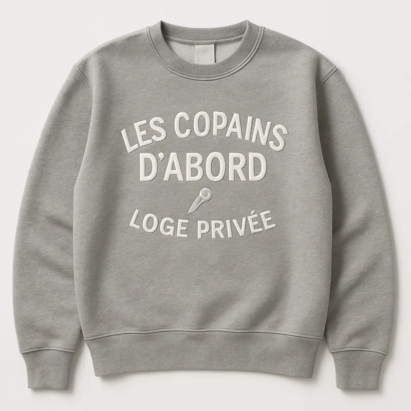T-shirt brodé petite note musique