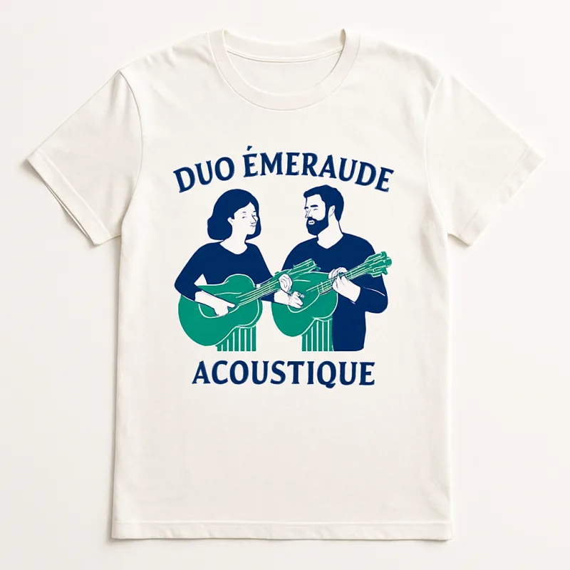 T-shirt sérigraphie fan club artiste