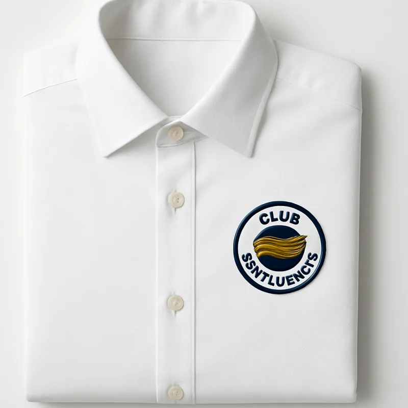 Sac dos brodé badge association