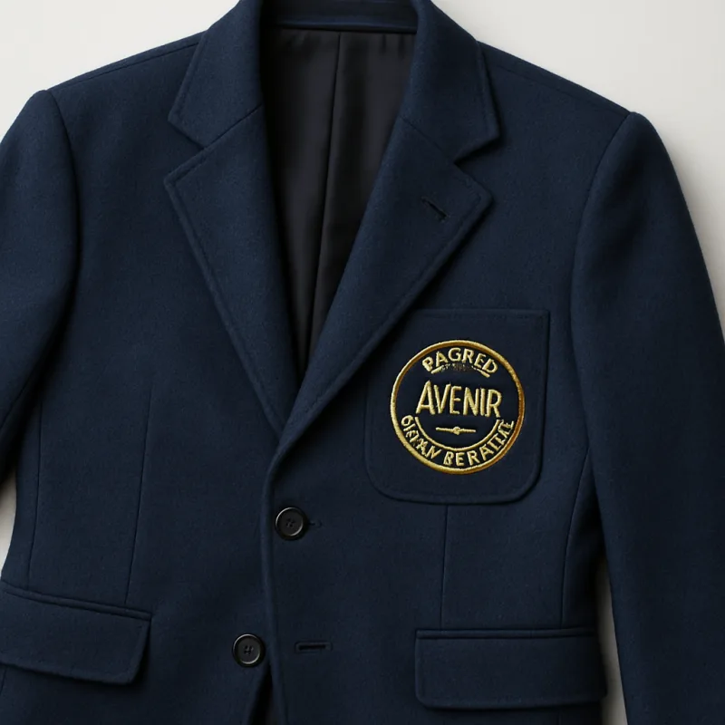 Polo jeunesse brodé nom promo 2026