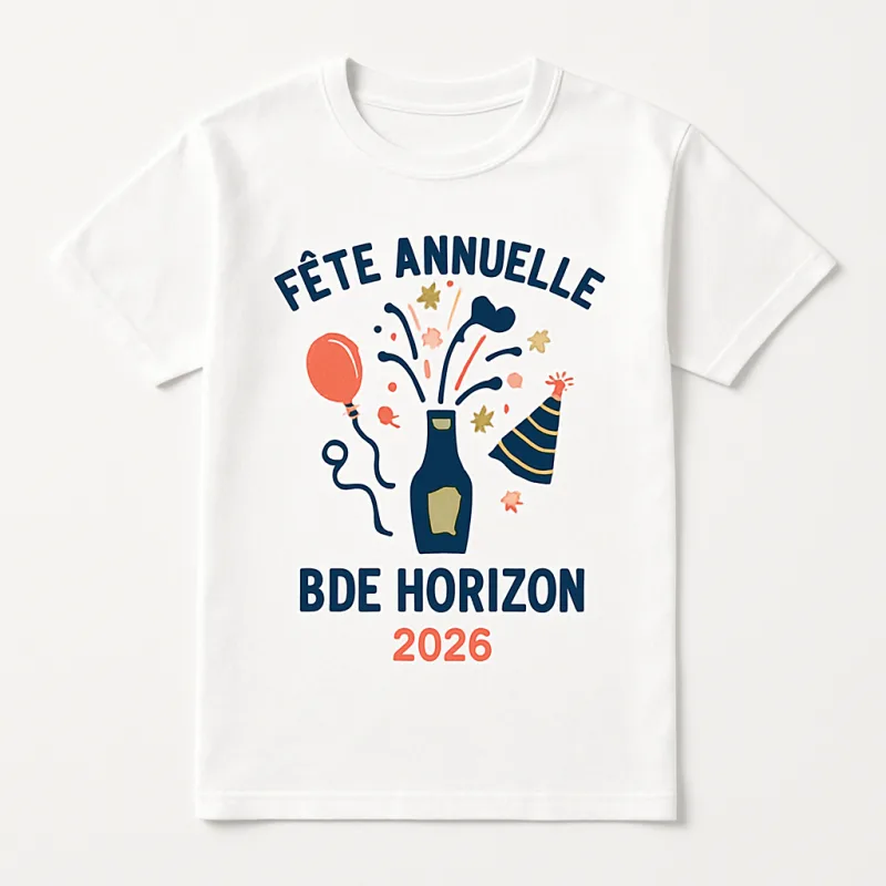 T-shirt sérigraphie vintage promo 2026