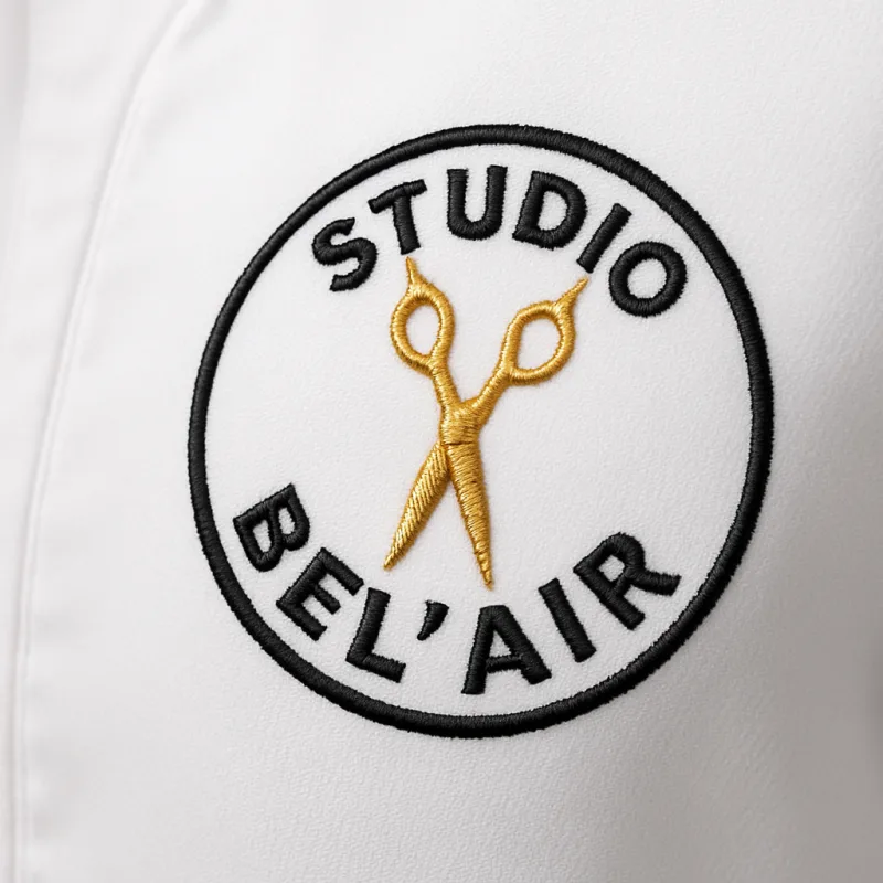 Veste coiffure brodée Studio Bel'Air