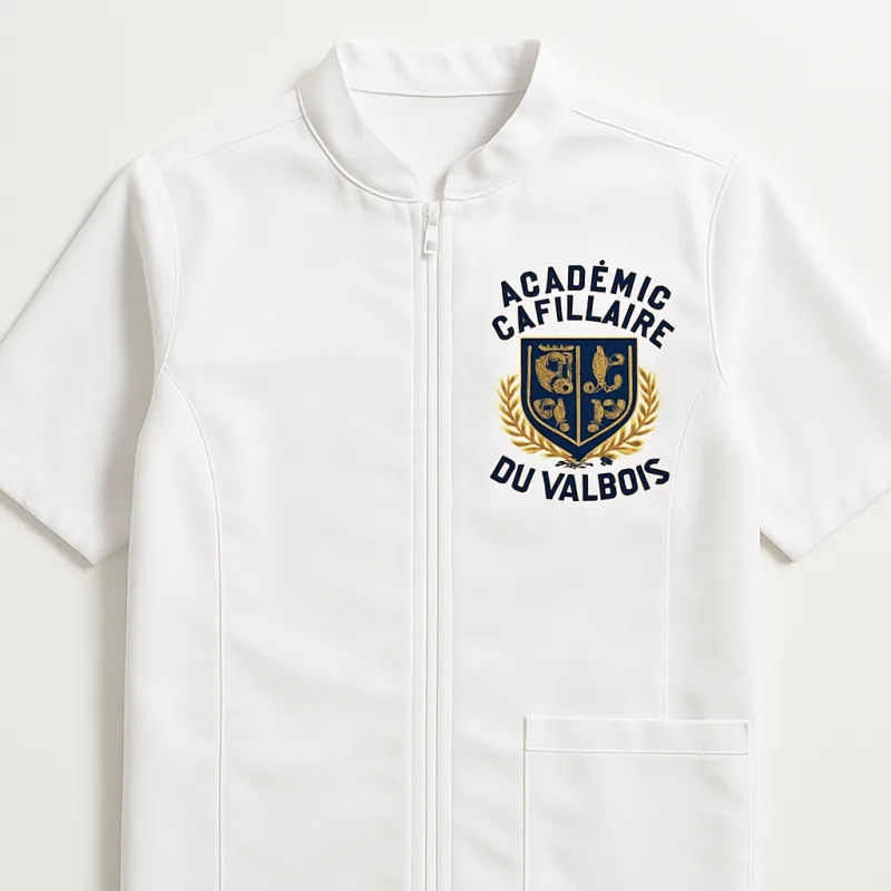 Veste école brodée Académie Capillaire