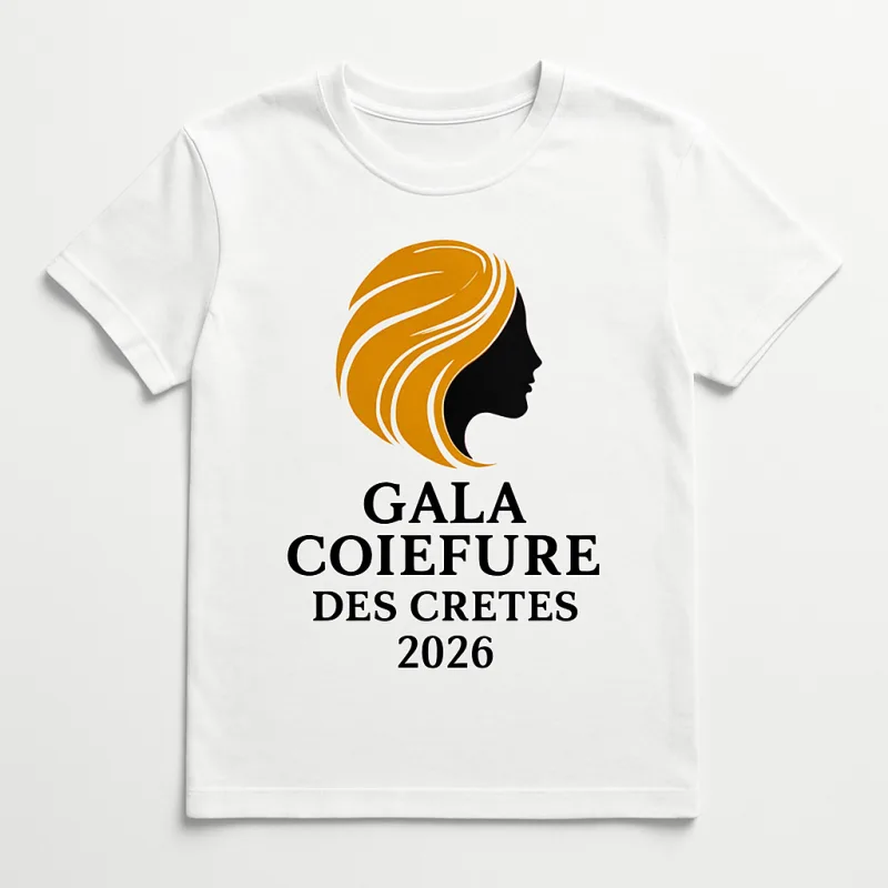 T-shirt DTF équipe couleurs Studio Luminal