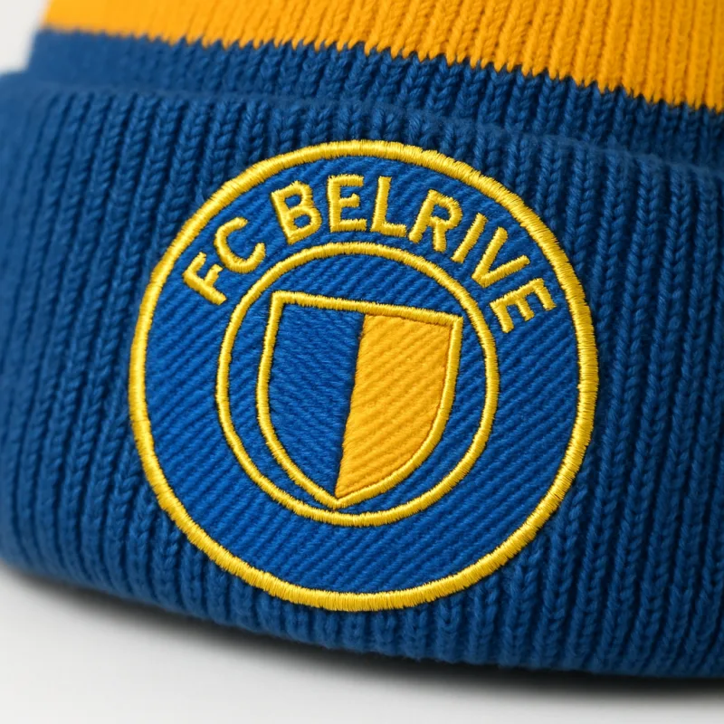 Bonnet brodé couleurs club