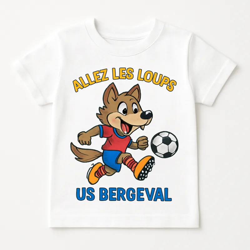 T-shirt enfant mascotte DTG