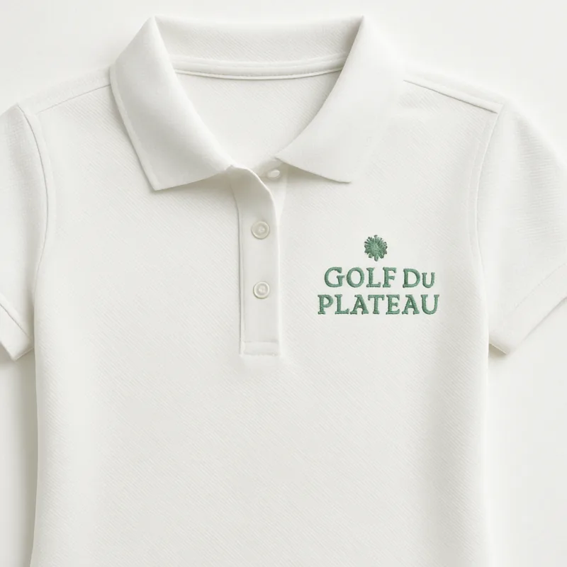 T-shirt échauffement brodé club