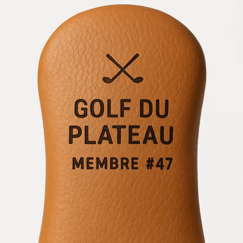 Divot outil gravé nom membre