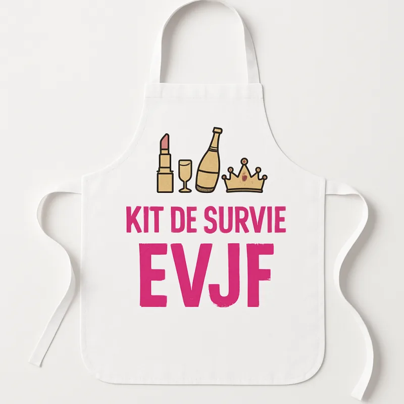 Tablier DTF kit survie EVJF