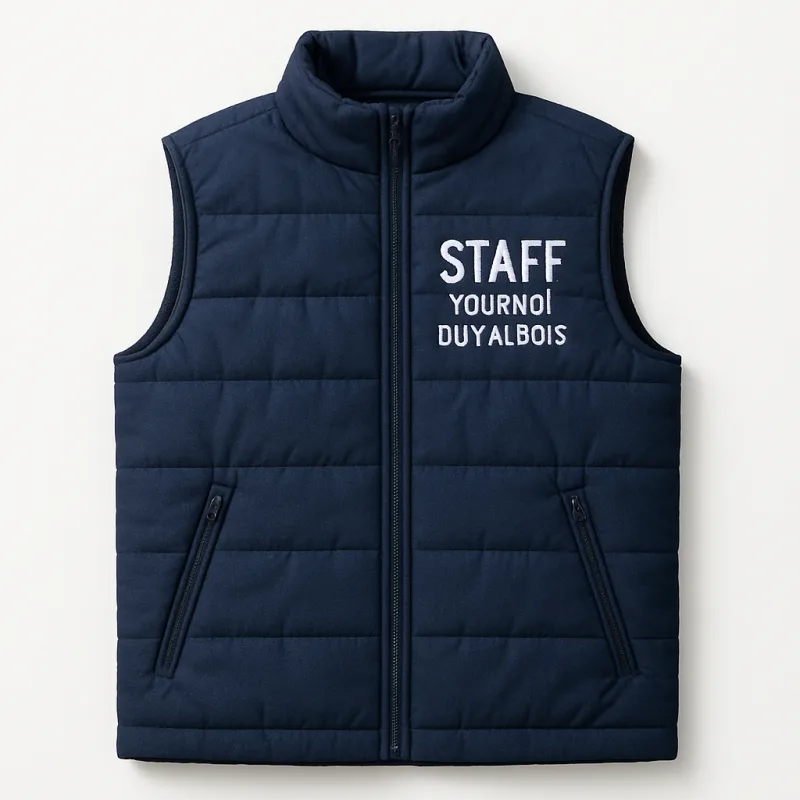 Gilet staff brodé tournoi du valbois