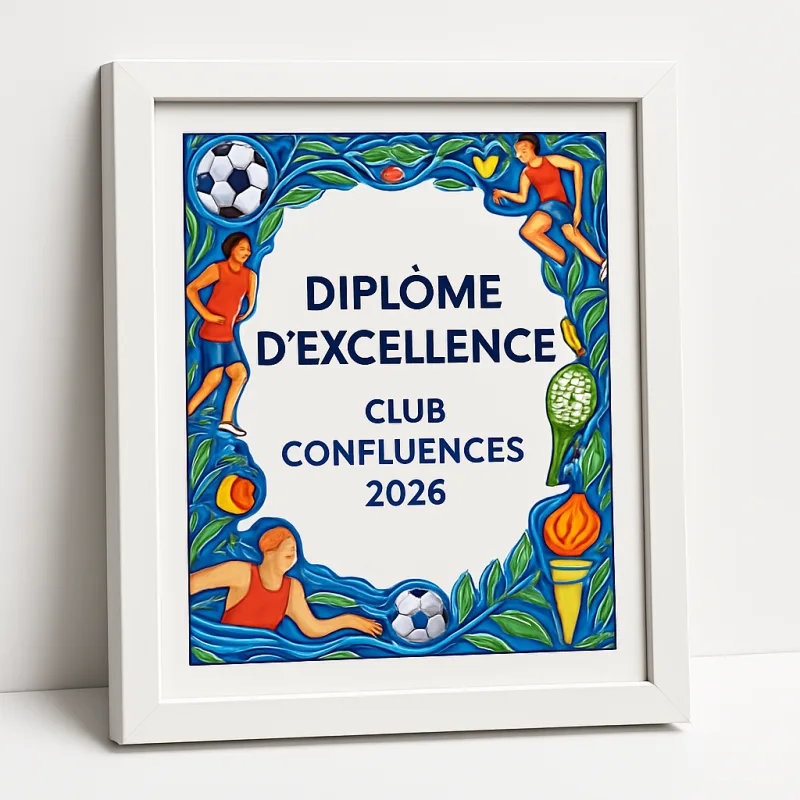 Diplôme UV imprimé cadre excellence